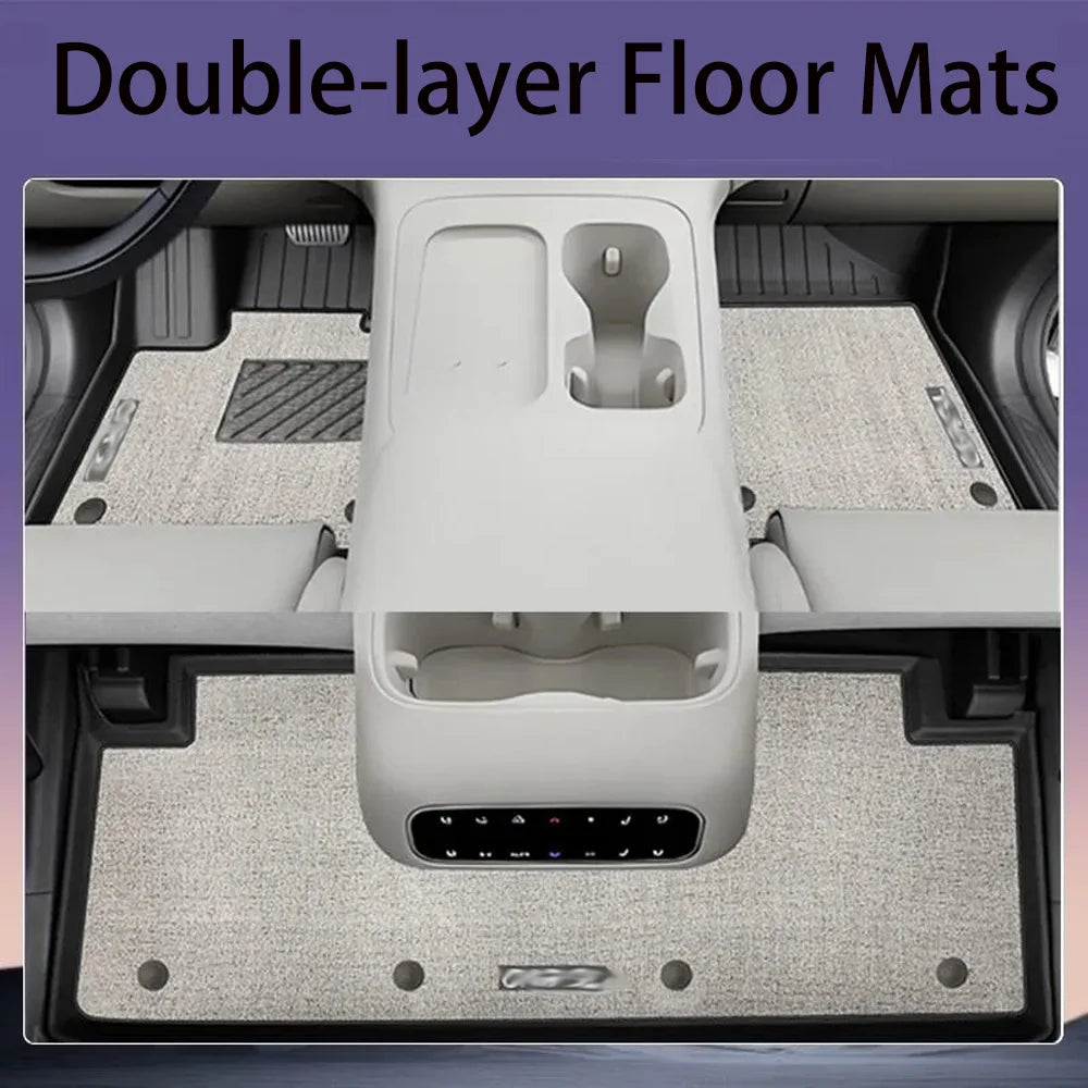 For Leapmotor B10 2025~2026 LHD Car TPE Floor Mats Waterproof Carpets Anti-scratch Protection Interior Accessories