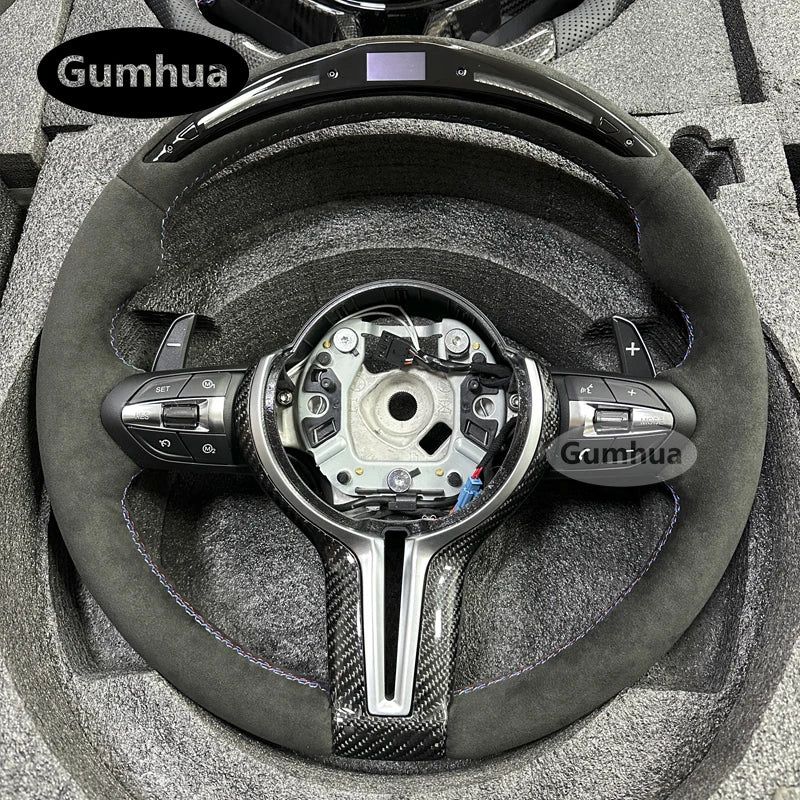 M Sport LED Steering Wheel For M1 M2 M3 M4 M5 M6 F30 F31 F32 F35 F36 F48 F52 F01 F02 F03 F10 F11 F13 F15 F16 F20 F21 F22 F25 F23