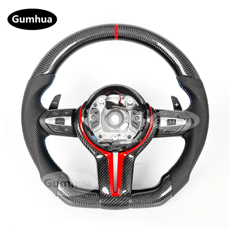 M Sport LED Steering Wheel For M1 M2 M3 M4 M5 M6 F30 F31 F32 F35 F36 F48 F52 F01 F02 F03 F10 F11 F13 F15 F16 F20 F21 F22 F25 F23