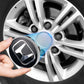 4pcs 60mm Car Wheel Center Hub Cap Rim Cover Emblem Stickers For Honda Civic Fit Jazz Accord Pilot Passport Stepwgn CRV BRV HRV