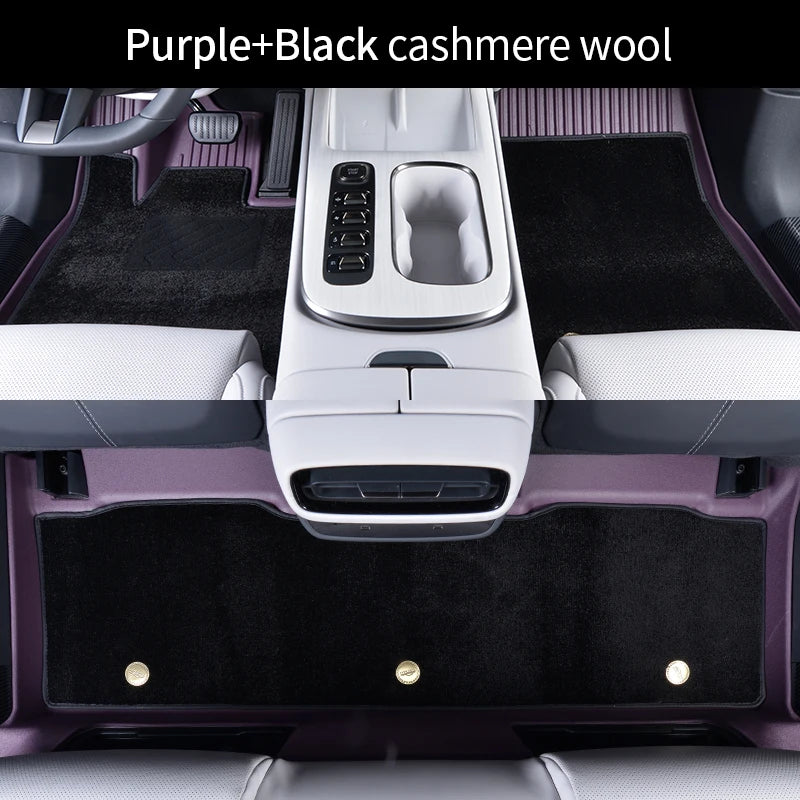 Luxury All-weather Double-layer Multicolored TPE Car Floor Mat Specifically Designed for Bestune T55