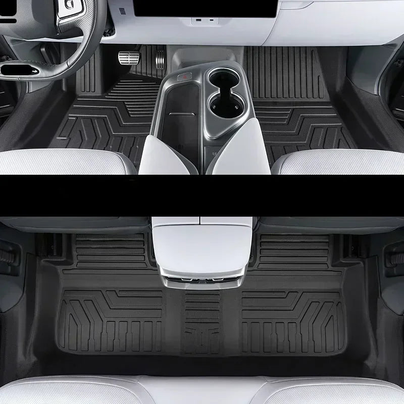 Auto Parts For Lexus ES ES250 ES300h ES350 2013-2017 Car Floor Mats TPE Material Anti-dirty Anti-slip Foot pad Cover Carpet Pad