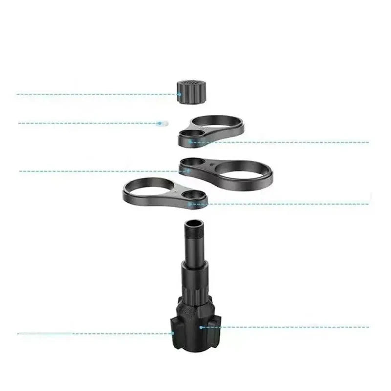 Car Cup Holder Expander Adapter 360 Rotating Insert Drinks Support Adjustable Base Car Cup Mount Beverage Bottle Bracket