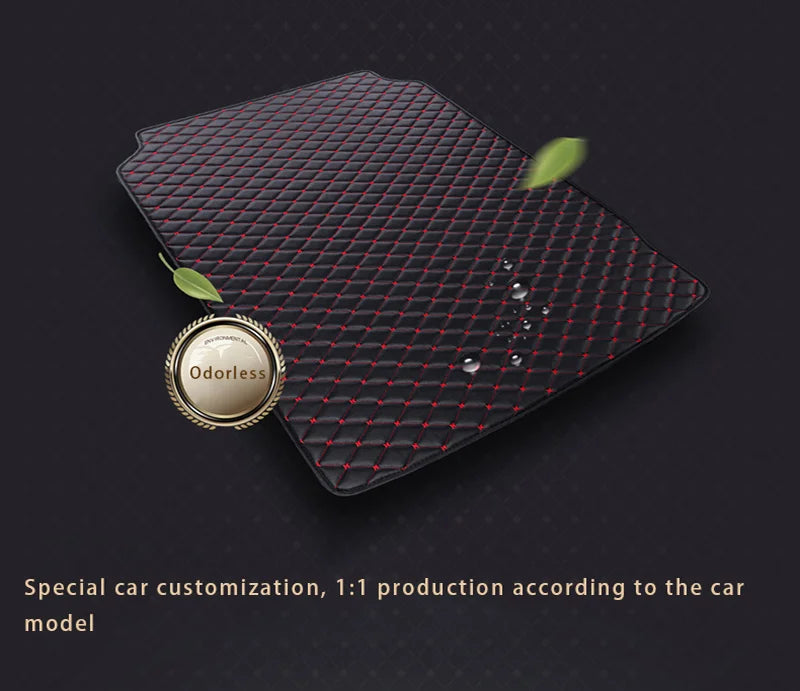 Car Trunk Mat For VOLKSWAGEN VW CC 2010 2011 2012 2013 2014 2015 2016 2017 2018 Custom Car Accessories Auto Interior Decoration