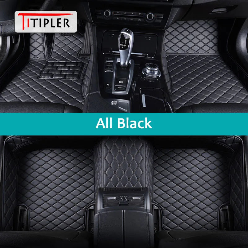 TITIPLER Custom Car Floor Mats For Alfa Romeo Stelvio Auto Carpets Foot Coche Accessorie