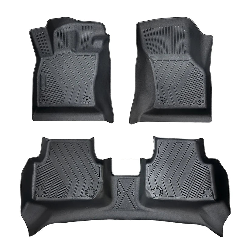 Luxury All-weather Double-layer Multicolored TPE Car Floor Mat Specifically Designed for Bestune T55