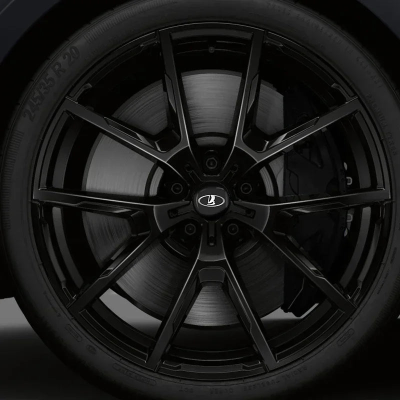 4pcs 56mm Car Logo Styling Universal Wheel Hub Center Rim Caps For Lada Niva 4X4 2121 Juguete 1/24 2110 Shirt 1600 Granta Kalina