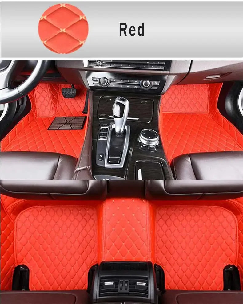 Trunk Carpets Car Floor Mats For Peugeot 308 t9 2019 2018 2017 2016 Auto Interior Custom Waterproof Anti Dirty Rugs Foot Covers