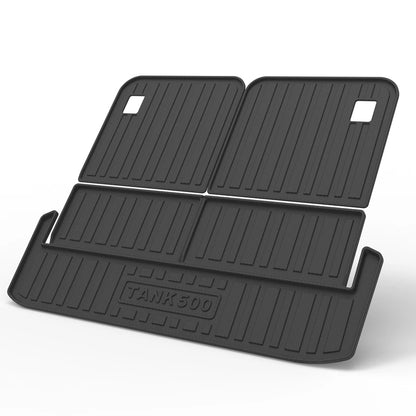 Fit for GWM TANK 500 car carpet TANK 500 car Floor mat TANK 500 trunk mat Full Set Trim to Fit UAZ TANK 500 waterproof floor mat