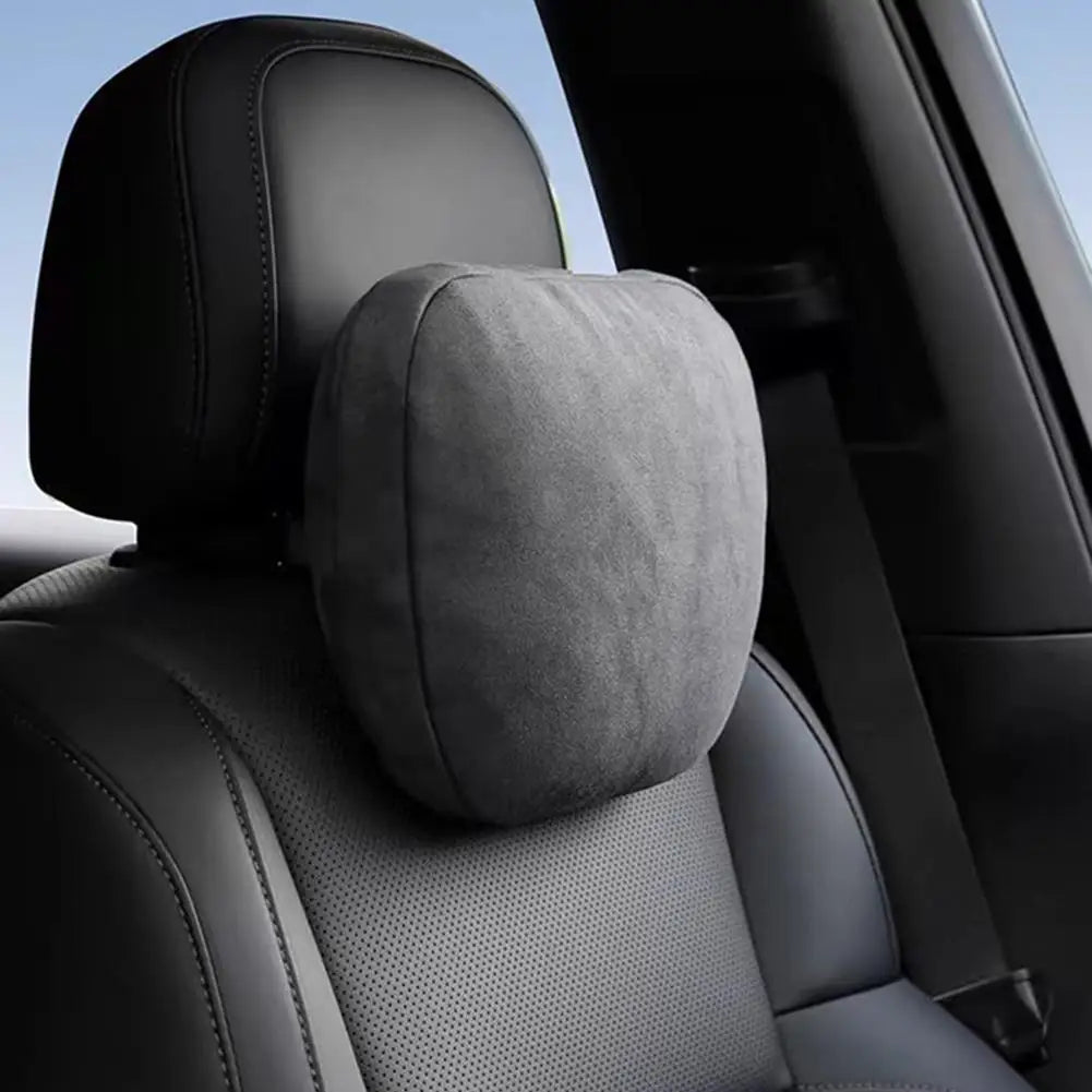 Car Headrest Pillow Memory Foam Neck Adjustable Car Pillow Neck Rest Cushion Relieve Fatigue for Universal Car Head Support