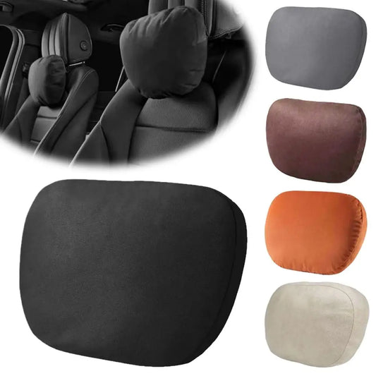 Car Headrest Pillow Memory Foam Neck Adjustable Car Pillow Neck Rest Cushion Relieve Fatigue for Universal Car Head Support