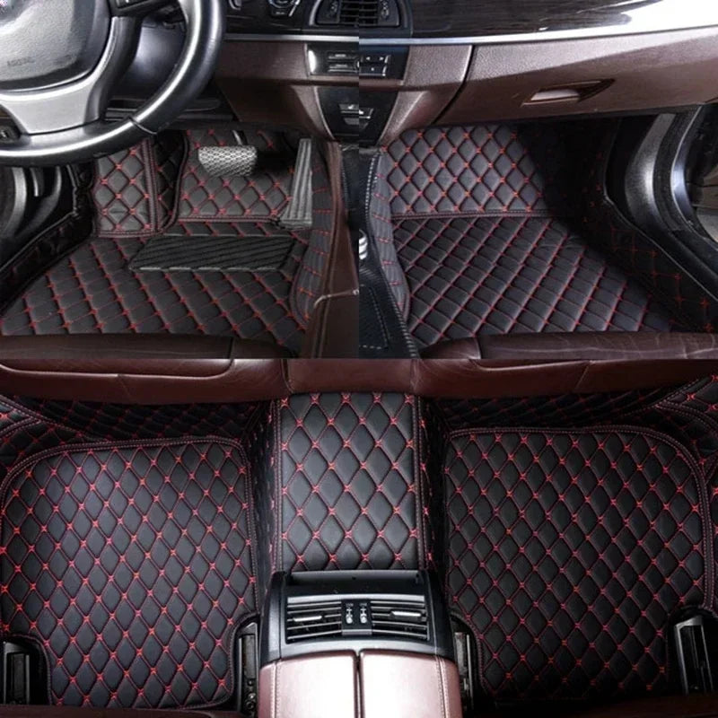 Custom For Audi E-tron 2019-2022 Car Foot Pads Protective Pad Auto Floor Mats Automobile Carpet Cover Auto Interior Accessories
