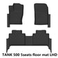 Fit for GWM TANK 500 car carpet TANK 500 car Floor mat TANK 500 trunk mat Full Set Trim to Fit UAZ TANK 500 waterproof floor mat