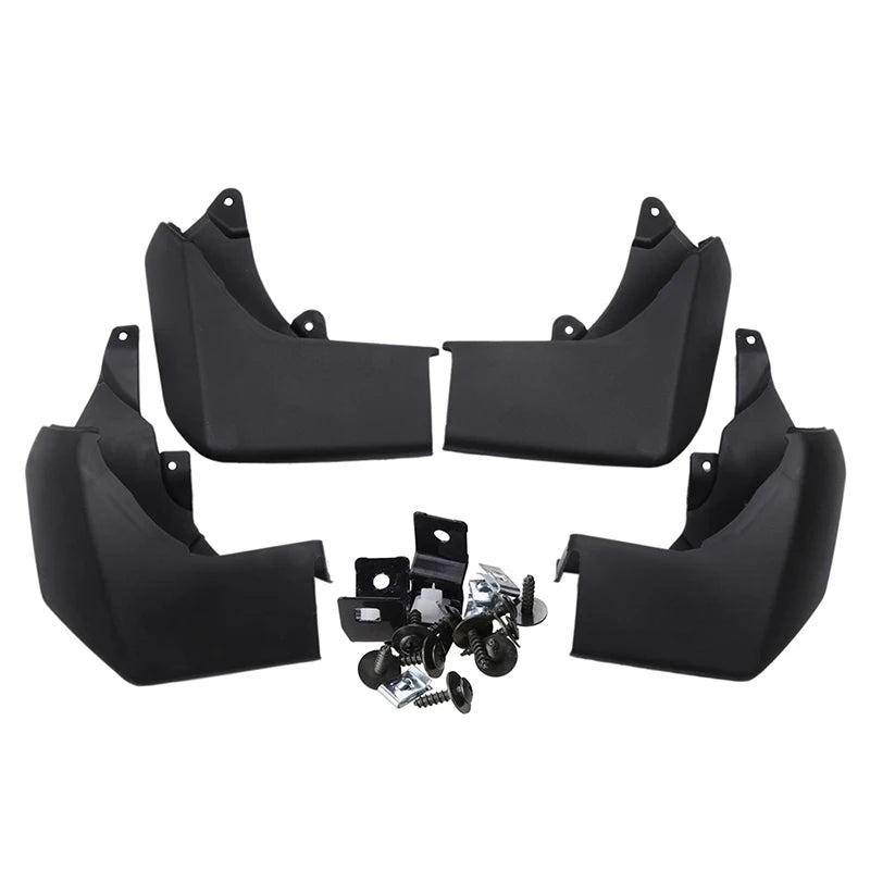 2009-2017 Front Rear 4pcs FOR Land Rover Discovery 4 LR4 Mudguard Fender Mud Flap Guards Splash Mudflaps Car Accessories