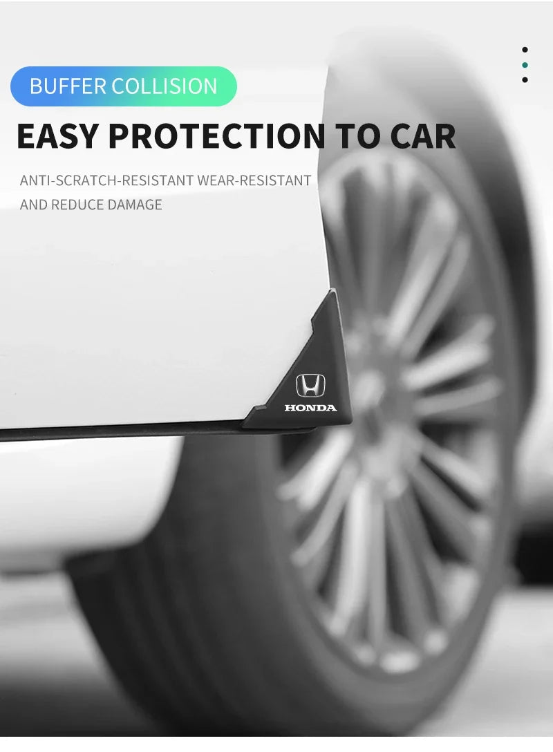 2Pcs New Car Door Corner Collision Anti-scratch Protector for Honda Civic Accord Fit City Vezel CRV Odyssey Jazz Prelude Insight