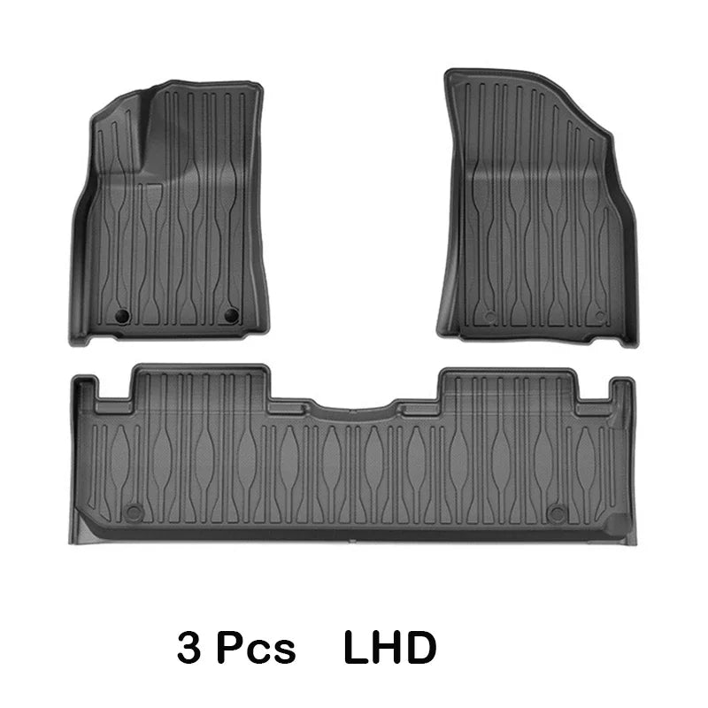 TPE Car Floor Mats For BYD Song Pro Dmi 2024 2025 Cargo Liners Waterproof Non-slip Seat Back Protector Trunk Mats Car Carpet