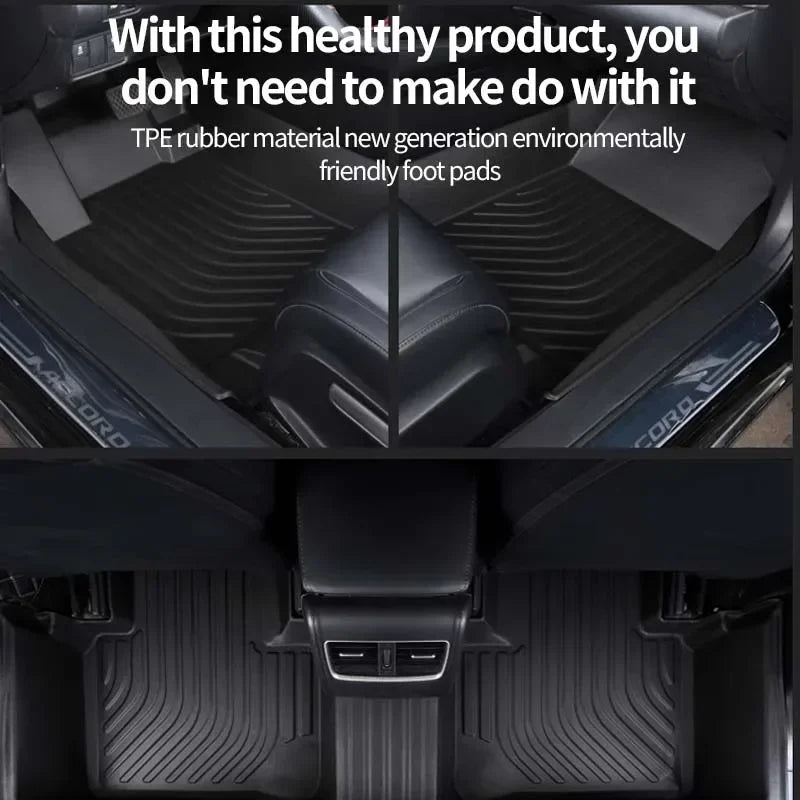 TPE for Hyundai Tucson TL N-Line 2016 2017 2018 2019 2020 2021 Accessories Floor Mat Foot Panel Line Carpet Pad Waterproof Auto