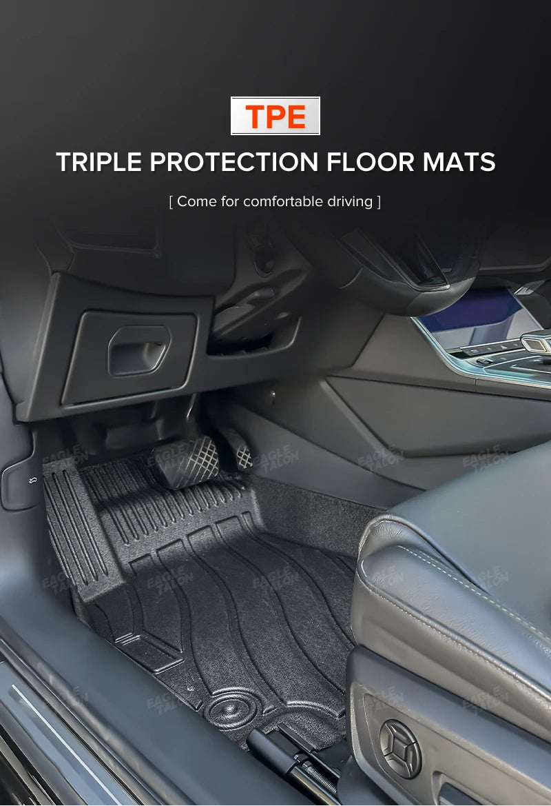 Custom TPE Car Floor Mat For Mercedes-Benz GLA X156 2015-2020 19 18 17 16 Carpet Cover Non-slip Interior Protector Accessories