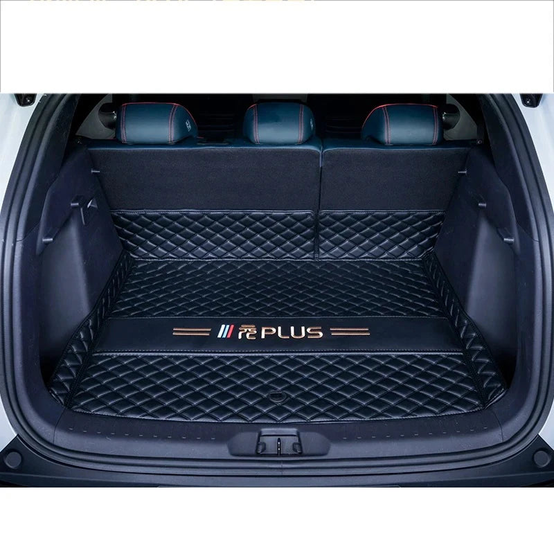 Custom For BYD Atto 3 Yuan Plus 2023 2024 2025 Car Rear Trunk Mat Cargo Boot Liner Tray Rear Boot Luggage Floor Carpet Tray Acce