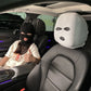 Car Seat Headcover Halloween Funny Mask Universal Car Seat Cover Decoration Car Seat Headcover Auto Interior Seats Decor