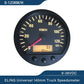 ELING Newest Universal 140mm Diameter Truck Speedometer Odometer 0-125km/h With Backlight 9-36V