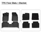 For VW ID.4 ID4 CROZZ 2021 2022 2023 2024 2025 TPE Floor Mats Rear Trunk Mats Layer Foot Pads Salon Carpet Full Cover LHD