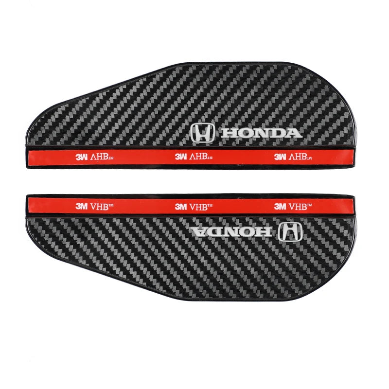 Hot For Honda Accord CRV Mugen Power Civic Jazz city Car Rearview Mirror Rain Eyebrow Rain Shield Shade Protector Cover acc