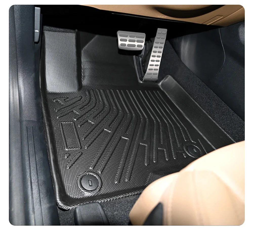 All Weather Floor Mats Cargo Liner for 2021 - 2024 2025 Kia Sorento Hybrid TPE Car Trunk Mat with Backrest Pad PHEV & HEV