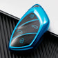 For MG6 EZS HS EHS MARVEL X MARVEL R Electric Roewe RX5 I6 I5 RX3 RX8 ERX5 MG ZS EV 2021 Soft TPU Car Key Case Cover Keychain