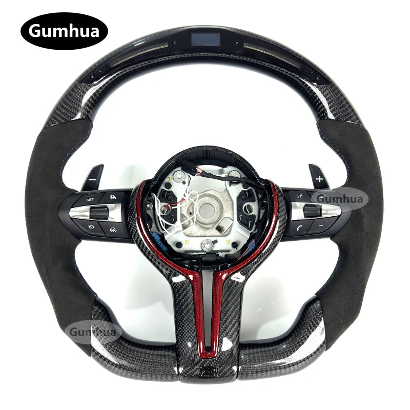 M Sport LED Steering Wheel For M1 M2 M3 M4 M5 M6 F30 F31 F32 F35 F36 F48 F52 F01 F02 F03 F10 F11 F13 F15 F16 F20 F21 F22 F25 F23