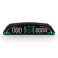 B3 Speedometer Head Up Display OBD2 HUD Car Tachometer Water Temp With Alarm Auto Fuel Consumption Volt Meter Gauge