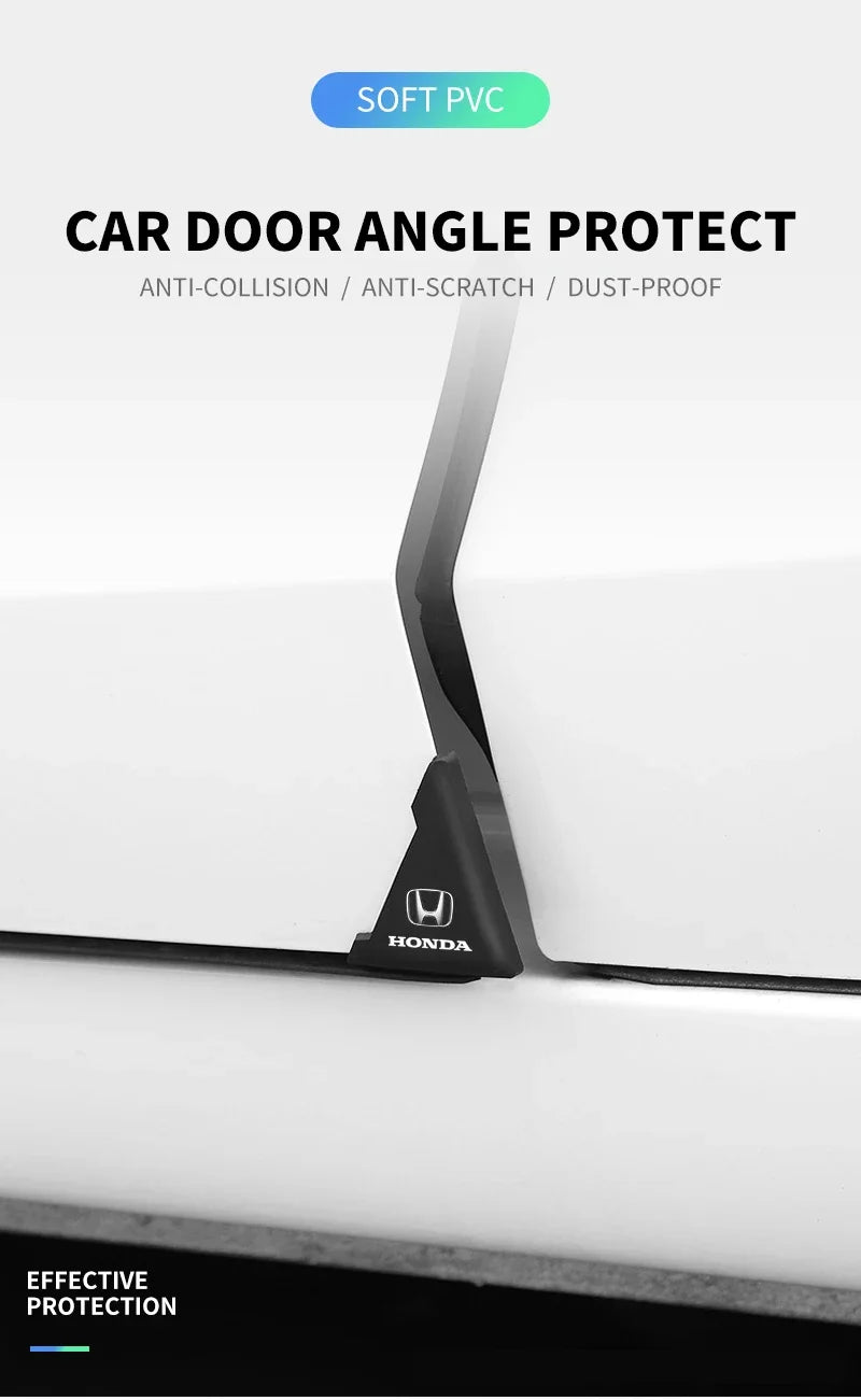 2Pcs New Car Door Corner Collision Anti-scratch Protector for Honda Civic Accord Fit City Vezel CRV Odyssey Jazz Prelude Insight