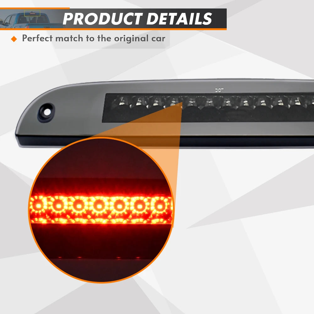 LED Tail Light High Mount Third 3rd Brake Taillight Rear Stop Lamp FOR Ford Explorer 2002-2010 FOR Ford Escape 2008-2012