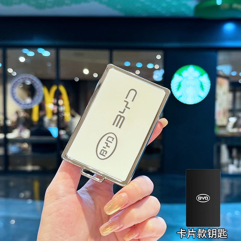 ICAR TPU Car Key Case for BYD Atto 3 Han EV Dolphin Durable Second Song Pro Tang Dm QIn PLUS MAX Yuan Key Bag Holder Cover Chain