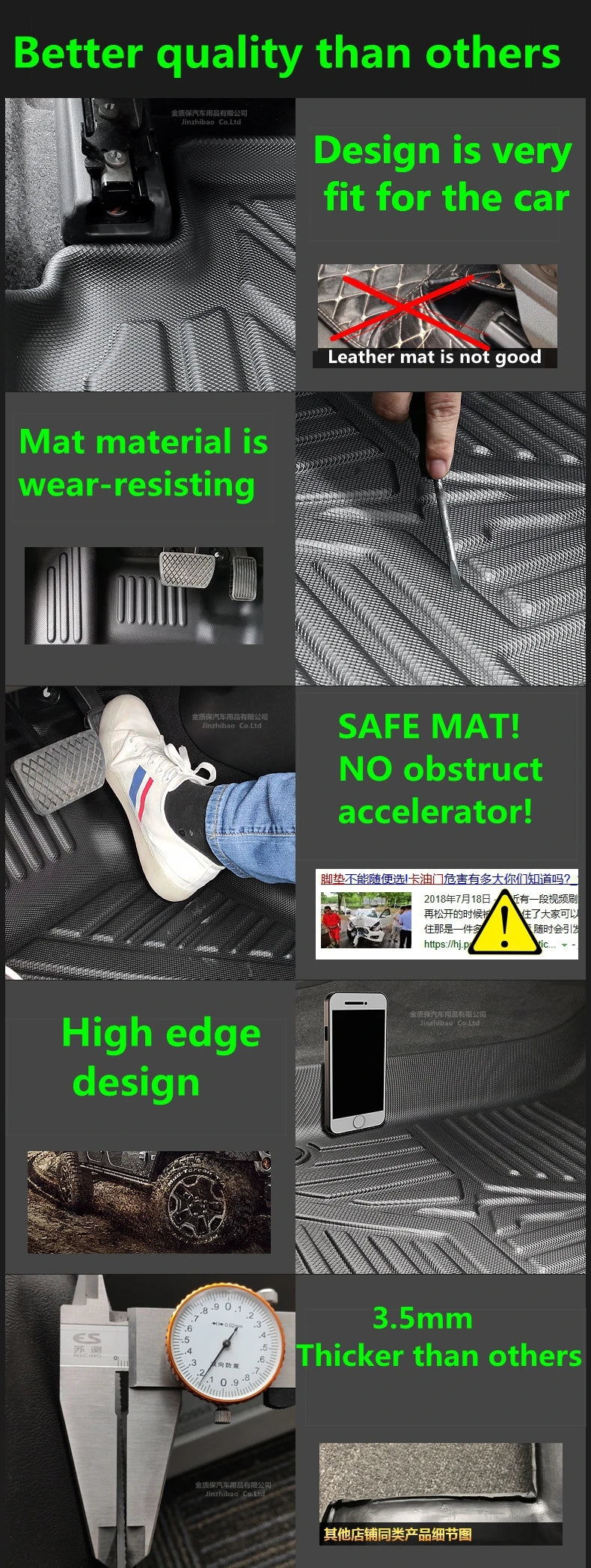 Fit for GWM TANK 500 car carpet TANK 500 car Floor mat TANK 500 trunk mat Full Set Trim to Fit UAZ TANK 500 waterproof floor mat