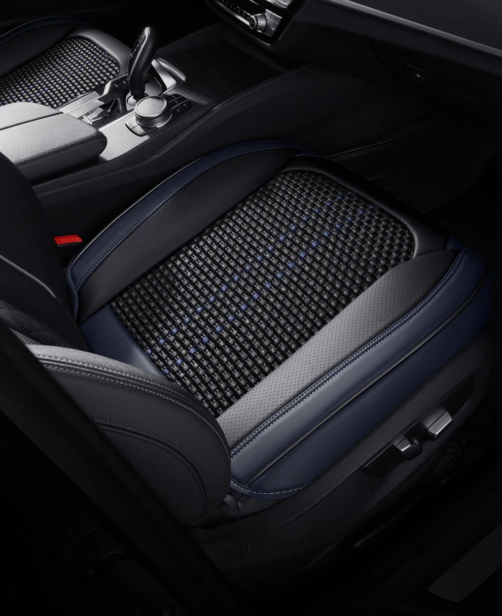 Leather Front Car Seat Protectors Covers Cushion Luxury Waterproof For i40 g30 nissan qashqai j10 kicks aveo byd sealion 6