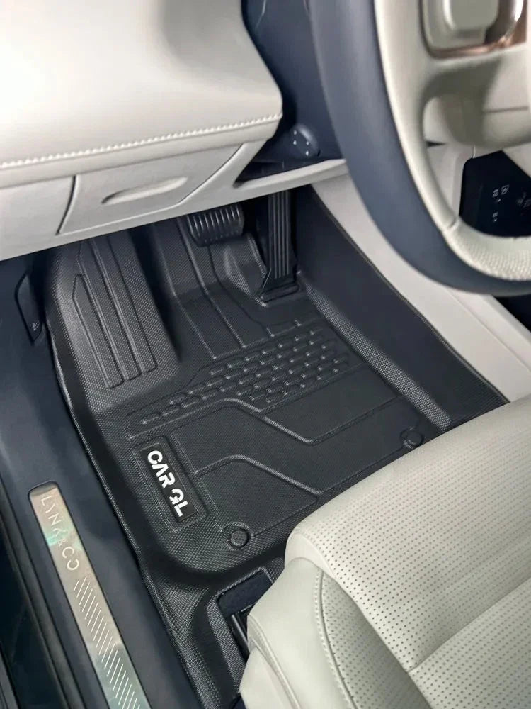 For Lynk Co 900 2025 2026 6 Seats Car TPE Floor Mats Waterproof Leather Foot LHD Mud Carpet Rug Auto Car Interior Accessories