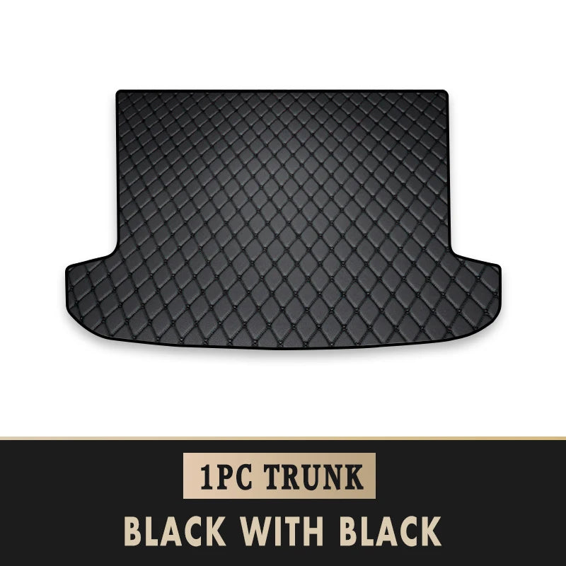 Trunk Carpets Car Floor Mats For Peugeot 308 t9 2019 2018 2017 2016 Auto Interior Custom Waterproof Anti Dirty Rugs Foot Covers