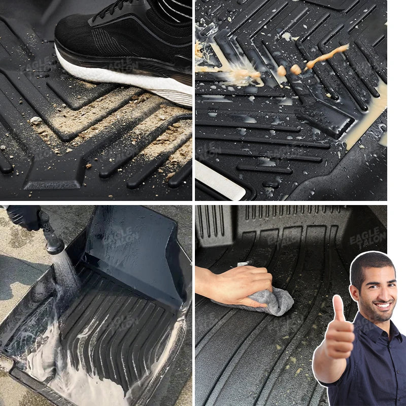 All-Weather TPE Floor Mat For Skoda Superb 2016-2023 2022 2021 2020 2019 Carpet Cover Automotive Interior Protector Accessories