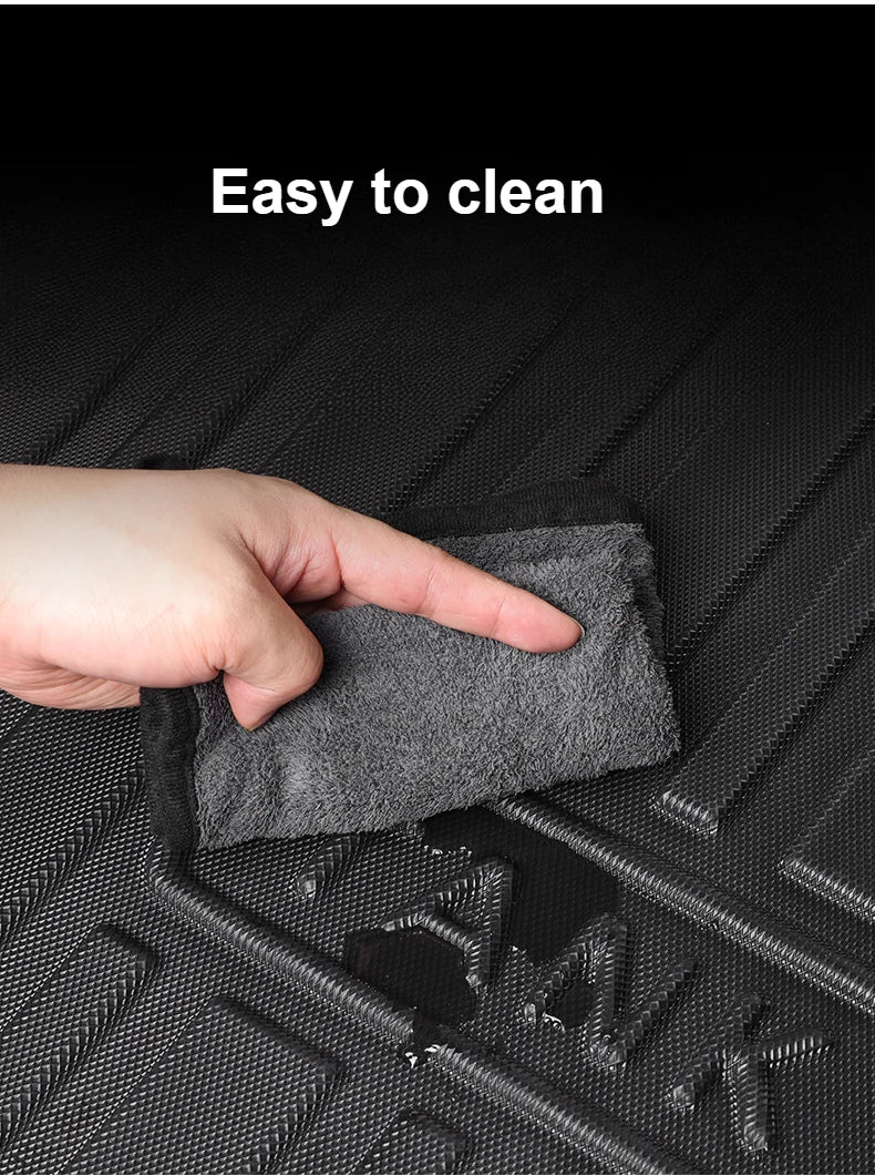Rear Trunk Mats TPE Waterproof Cargo Liner For GWM Great Wall Tank 300 Full Surround Rear Seat Backrest Protection Pad