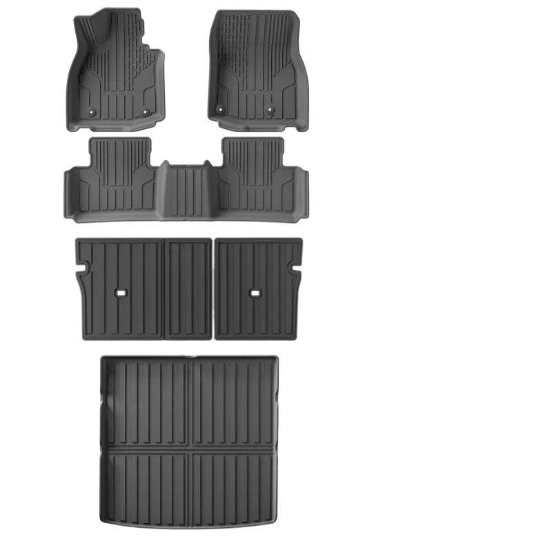 For Mazda CX-50 CX50  Floor Mats Trunk Mats All Weather Front Rear Cargo Liner Mat  Waterproof Anti-Slip Foot Pads Accessories