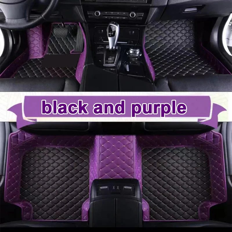 Floor Mats For VW Volkswagen Taos Tharu 2020~2023 Waterproof Tapetes Para Automovil Car Mats Alfombra para Auto Car Accessories