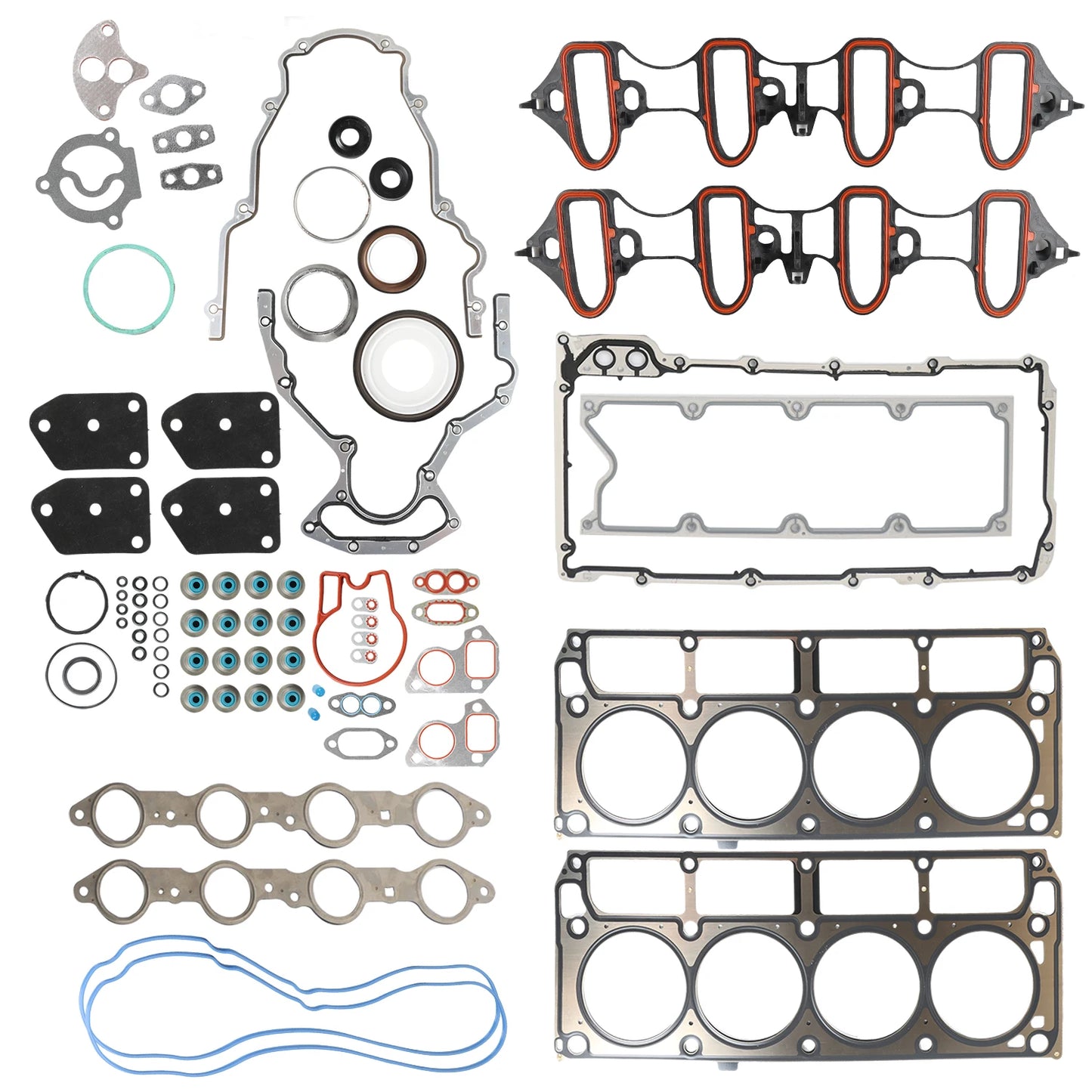 1set Full Gasket Set HS26191PT-1 For Chevrolet Tahoe Suburban GMC Yukon Buick Rainier 5.3L 4.8L New Car Parts