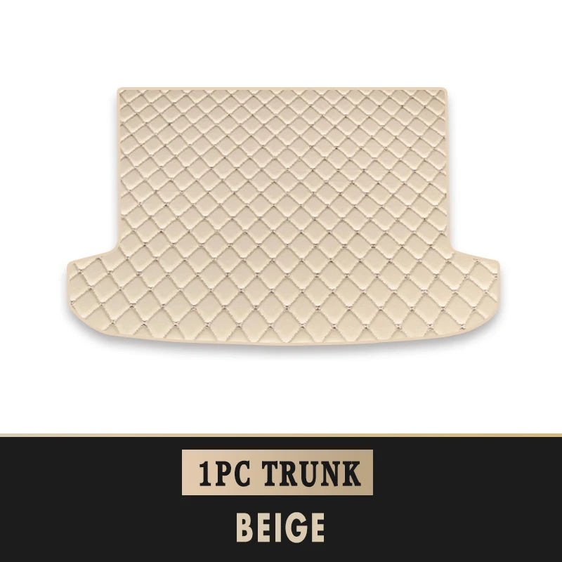 Trunk Carpets Car Floor Mats For Peugeot 308 t9 2019 2018 2017 2016 Auto Interior Custom Waterproof Anti Dirty Rugs Foot Covers