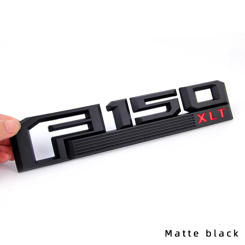 2PCS ABS Car sticker emblem accessories auto decal badge styling for Ford F-150 raptor xlt lARIAT   Logo