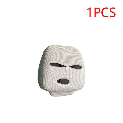 Halloween Funny Car Decoration Universal Car Headrest Cover Decoration Three Hole Headrest Cover Funny Car Seat Headcover