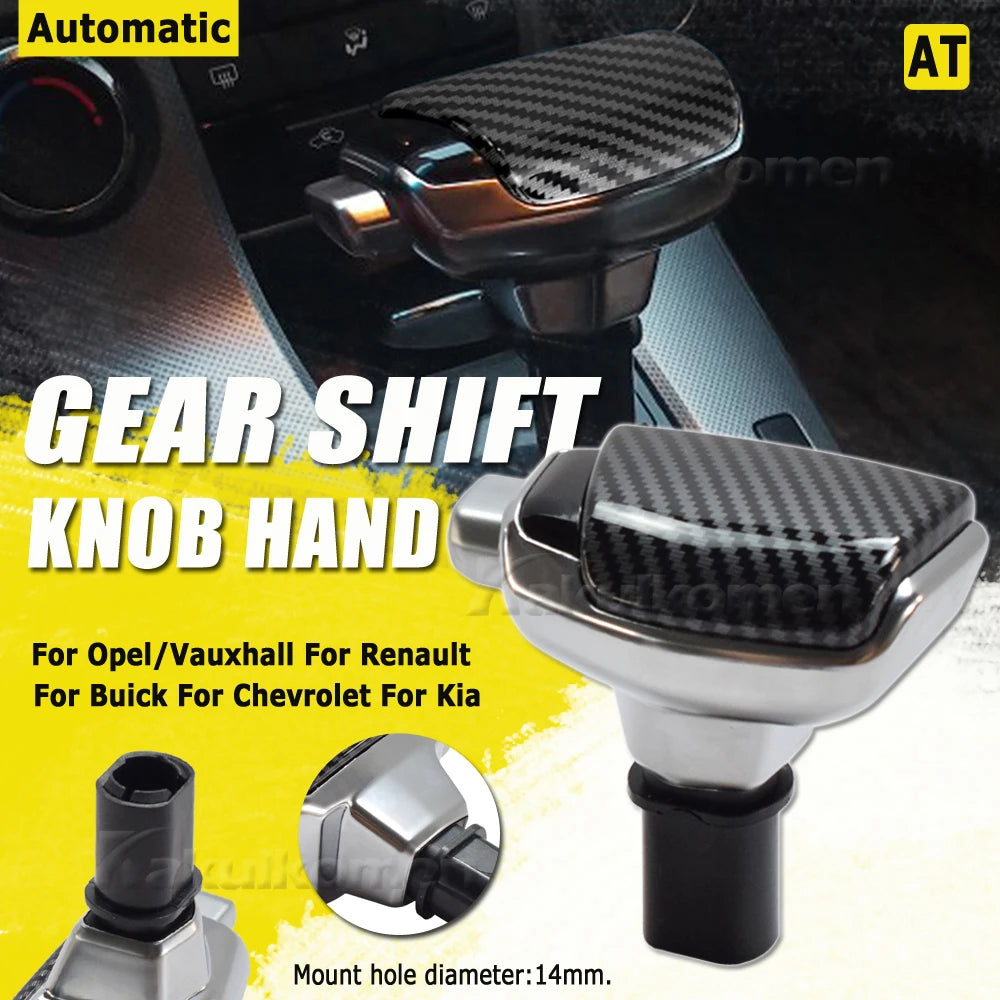 Automatic Transmission Gear Shift Knob for Opel Insignia Astra Zafira Tourer For Buick Regal Excelle GT XT GL8 Renault Koleos