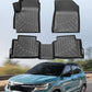 TPE Car Floor Mats for Kia Seltos 2024-2025 All-Weather Waterproof Non-Slip Trunk Protector Left-Hand Drive Car Interior Parts