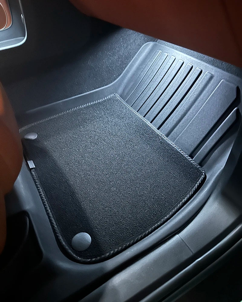 Wholesale Car Floor Mats for Lixiang L7 2023 2024 2025 Waterproof Non-slip Foot Pad TPE Car Carpet Black Floor Liners Trunk Mats