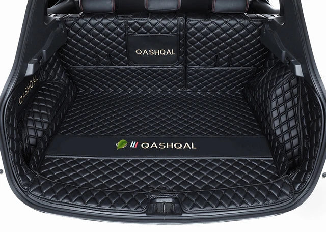 Leather Car Trunk Mats For Nissan Qashqai j11 2019 2020 2021 2022 Anti-Dirty Protector Tray Cargo Liner Accessories Styling F